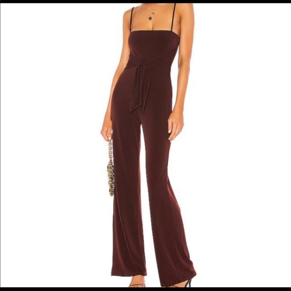 New Emi Jumpsuit in Brown with Tags
L'Academie